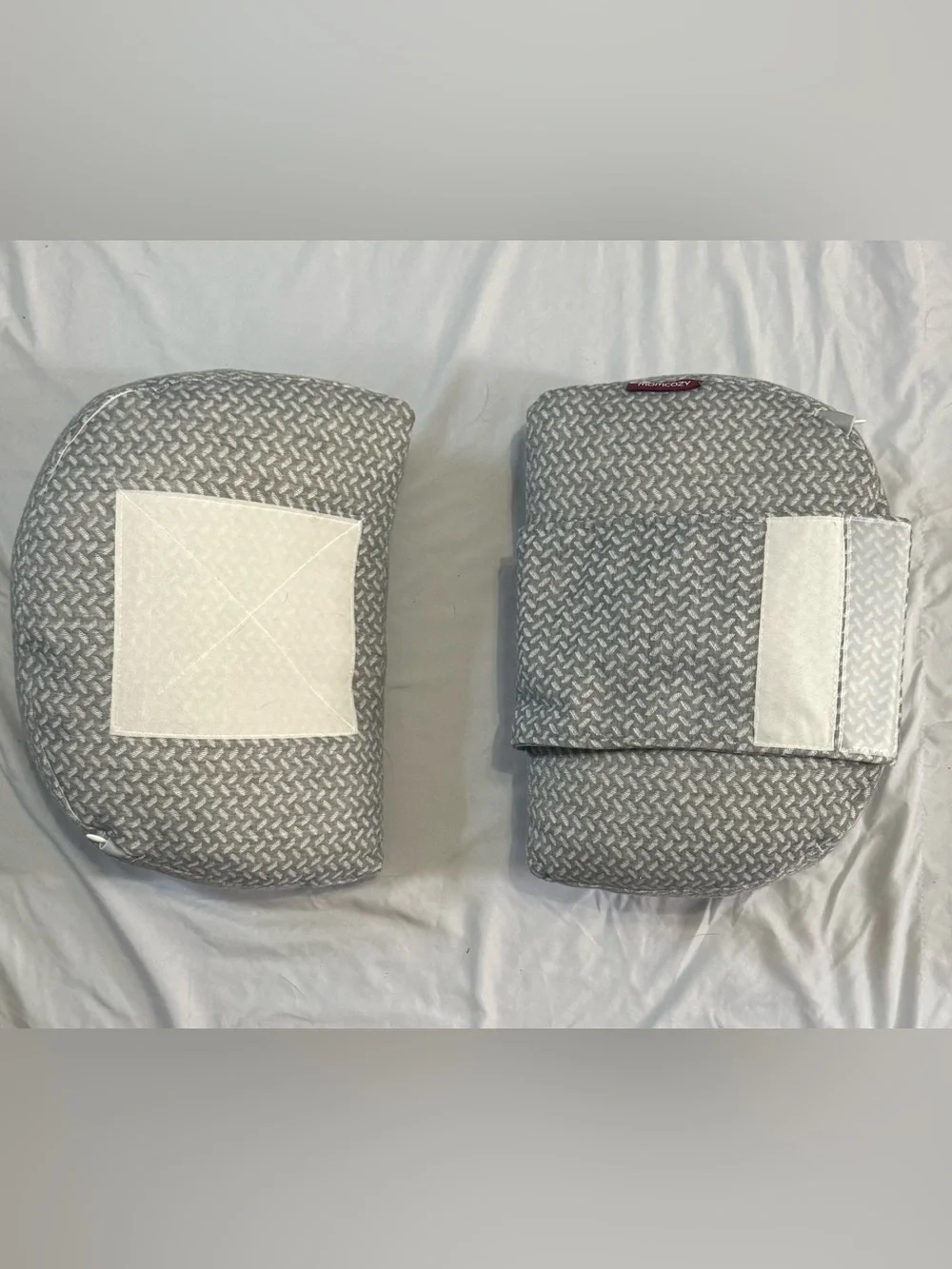 Gray Woven Pregnancy Pillow - Comfort Support